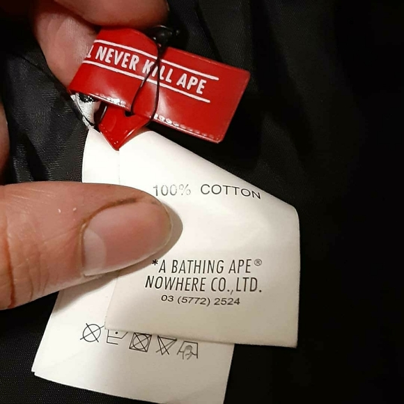 Aape by A Bathing Ape Camouflage Hooded Jacket - Picture 8 of 9